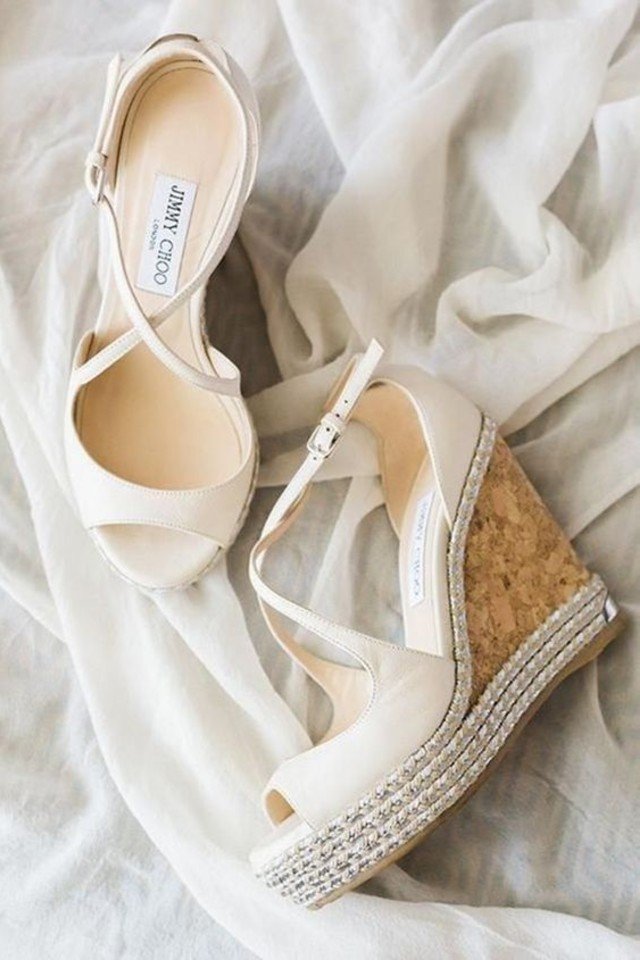 أحذية الزفاف الويدج Wedges خيار مثالي في الفرح